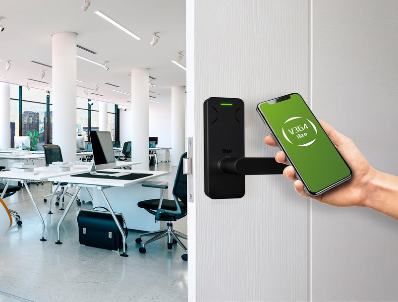 ISEO ULTIMATE ACCESS TECHNOLOGIES LANCE MA1A, sa NOUVELLE BEQUILLE connectée